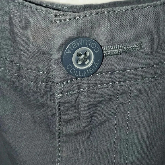 Men's Columbia Modern Classic Flat Front Gray Shorts Size 44 Inseam 8 - Picture 2 of 8